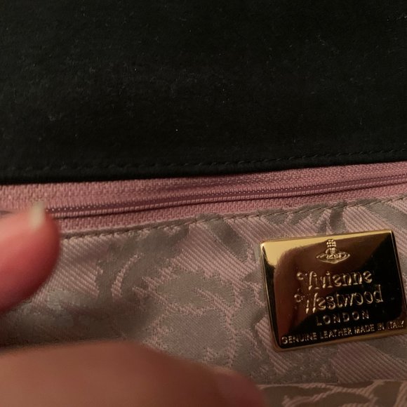 NWT Vivienne Westwood "SEX" clutch black (ITALY) - Picture 5 of 8